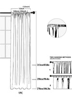 rideau tulle feuilles stylisées blanc gris moderne fenêtre 100cm 200cm clips