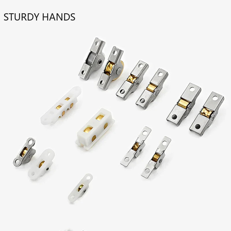 roulettes porte acier inoxydable cuivre blanc gris doré rondelles industrielle fixations cửa hàng