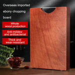 planches découper bois marron foncé traditionnel grain naturel anti moisissure respectueux environnement poignée métal