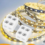 ruban led blanc moderne facile sécurité électrique points lumineux usage domestique bricolage