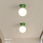 plafonnier moderne minimaliste verre opaque ampoule led g9 rouge blanc vert