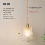 lampe suspendue transparente vintage ampoule E27 câble torsadé motifs géométriques chambre salon étude
