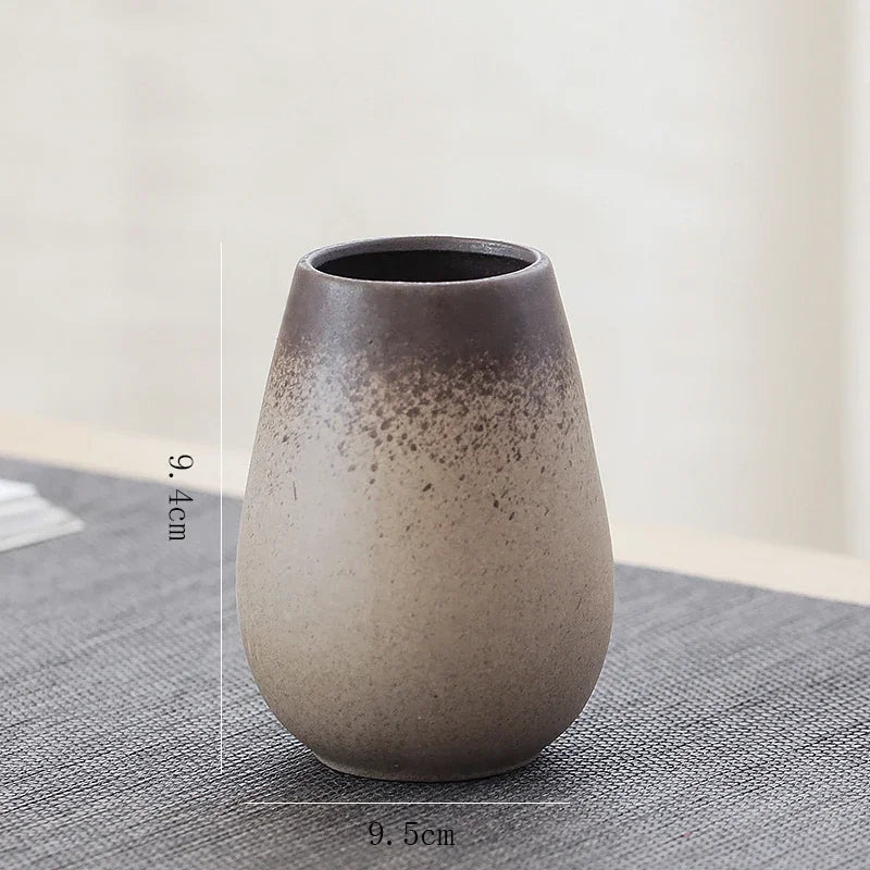 vase céramique gris moderne minimaliste nouveau classique post moderne haute température
