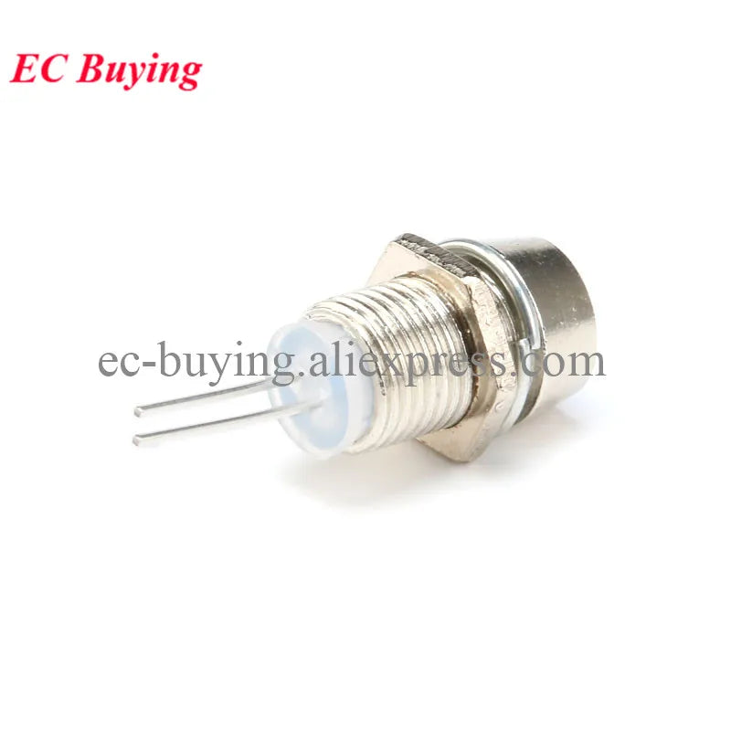 connecteurs led argentés bleus industriels vis couvercle protection 3mm 5mm sets montages bricolage