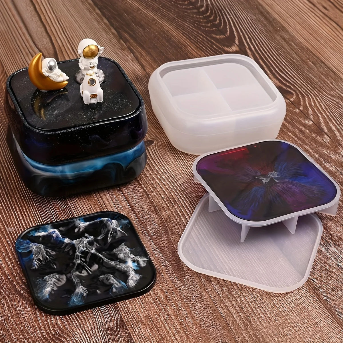 Moule en silicone pour résine
