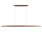 lampe suspendue bois marron clair moderne 120cm 150cm 180cm 200cm certification ul vde ccc
