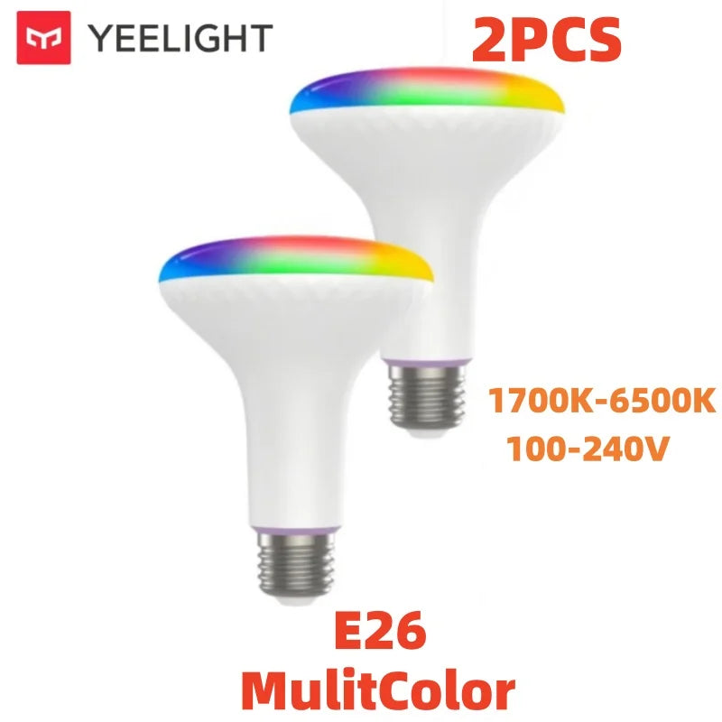 ampoule led intelligente e26 blanc moderne technologique commande vocale wifi couleur lumiere ambre 1700k