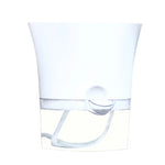 pot plante blanc transparent moderne grille d'eau adhésif auto irrigation 3pcs différentes tailles