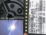 diodes led blanc 3535 réparation tv lcd backlight 6v 2w moderne