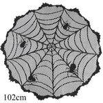 rideau halloween noir toile d'araignée chauves souris imperméable réutilisableextérieurintérieur