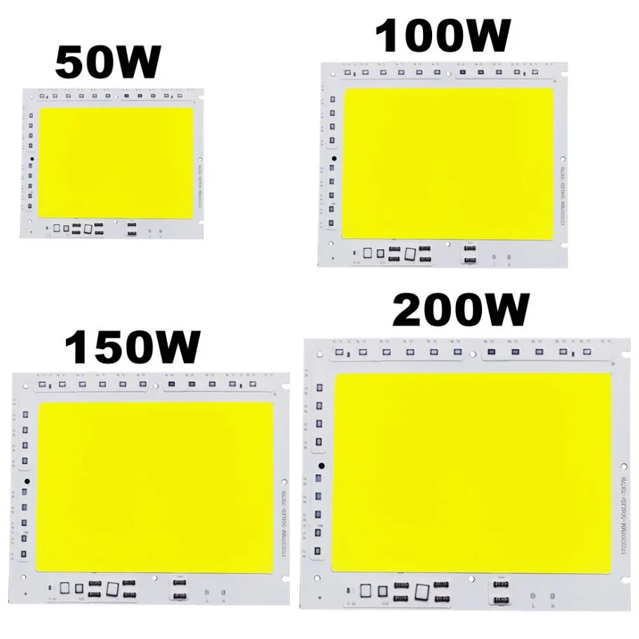 plaque led 100w 150w 200w blanc mat moderne source lumineuse encoche smart ic