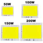 plaque led 100w 150w 200w blanc mat moderne source lumineuse encoche smart ic