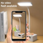 lampe rechargeable led blanc moderne minimaliste interrupteur tactile variable flux luminescent haute qualité abs