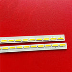 barres lumineuses led jaune blanc industriel connecteurs graduations opaques deux pièces