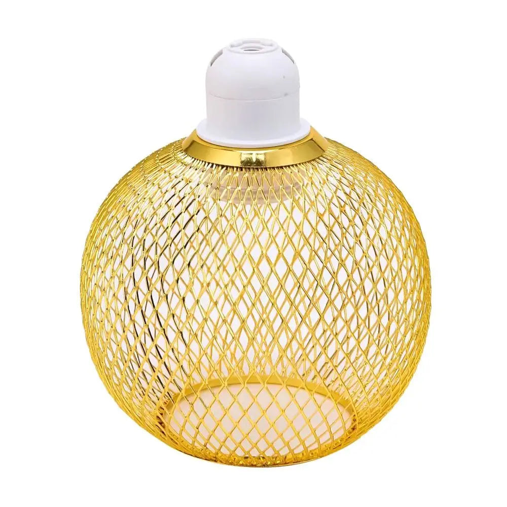 abat jour moderne or maille fine opacité intérieur décoration maison luminaire simple led