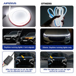 bande lumineuse led rouge blanche bleue adhésive fluo moderne signalisation capot hyundai tucson