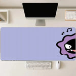 tapis souris violet dessin animé motifs musicaux moderne tapis gamer accessoire travail grande taille