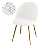 housse chaise velours unie moderne beige verte mariage banquet accueil fixe pieds métalliques dorés