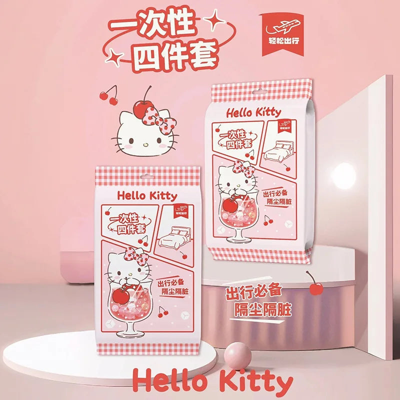 kits literie jetable kuromi mariage anniversaire noel serviettes kawaii motifs personnages