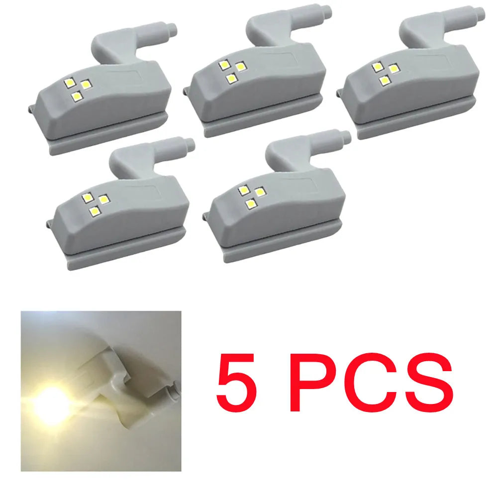 lampe led capteur porte placard gris clair moderne vis chambre salon cuisine