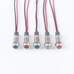 ampoules led 12v 24v orange blanc vert bleu rouge modernes compactes vis câbles