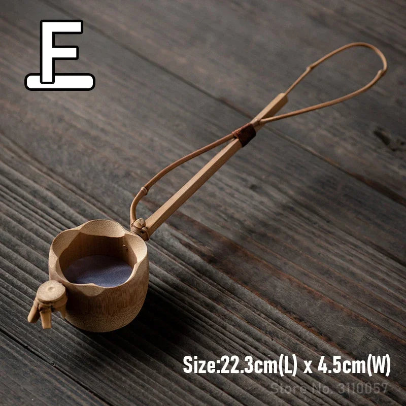 filtres thé rotin bambou marron clair tiges traditionnels artisanat cuisine théière mugs cups