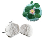 moules silicone gâteau blanc floral décoratif opaques feuilles pétales fleurs artisanales