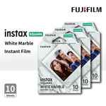 film instantané fujifilm square marbre blanc 10 feuilles compatible sq6 sq10 sp3