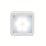 veilleuse led rectangle adhésive moderne capteur mouvement piles aaa blanc