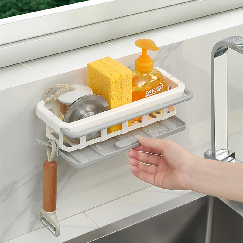 étagère cuisine moderne multi usages gris clair vert pastel rose pâle blanc plastique lisse