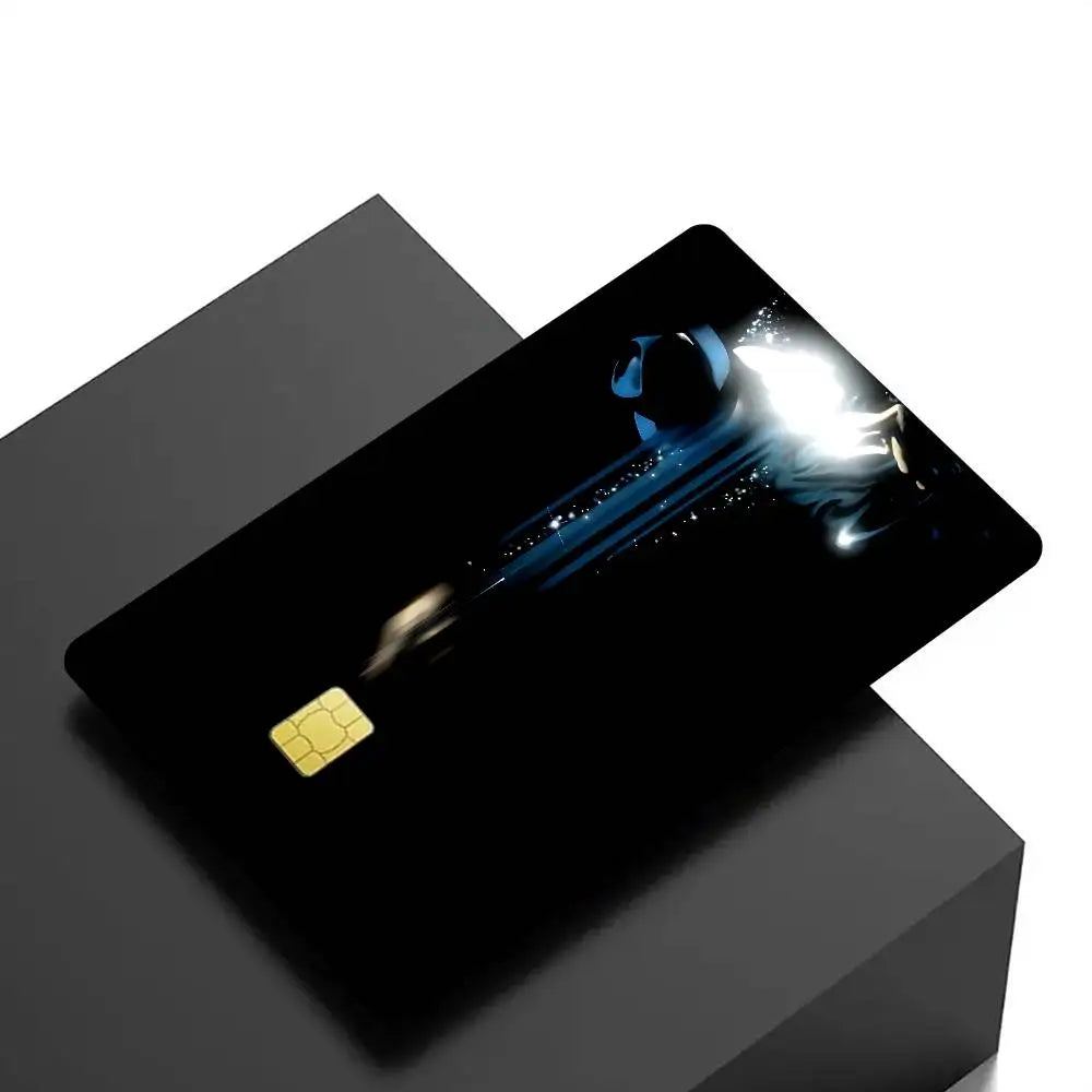 protection carte bancaire stickers michael jackson noir signature adhésifs réutilisables moderne waterproof echangement