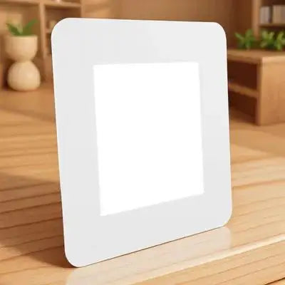 interrupteur mural blanc moderne minimaliste adhésif plat lisse opacité single switch plate covers cool