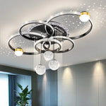lustre moderne argenté doré cristaux scintillants éclairage chambre salon entrée moderne luxueux
