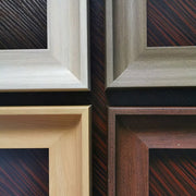 Cadre photo en bois bambou moderne pour décoration chambre - Cadre photo mural personnalisable