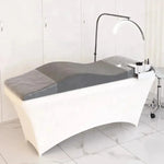 Dessus de lit à cils ergonomique pour massage en couleur ivoire