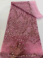 tulle français dentelle nigeriane soirée strass élégante mariage robe glamour opalescente