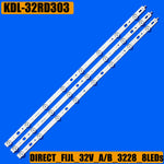 bandes led rétro éclairage 32 pouces leds blanc modernes téléviseur kit