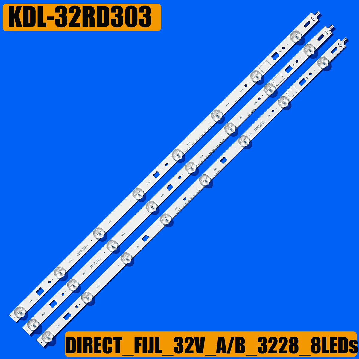 bandes led rétro éclairage 32 pouces leds blanc modernes téléviseur kit