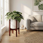 support plante bois ajustable moderne minimaliste scandinave pot céramique fourreau structure verticale adjustableintérieurextérieur