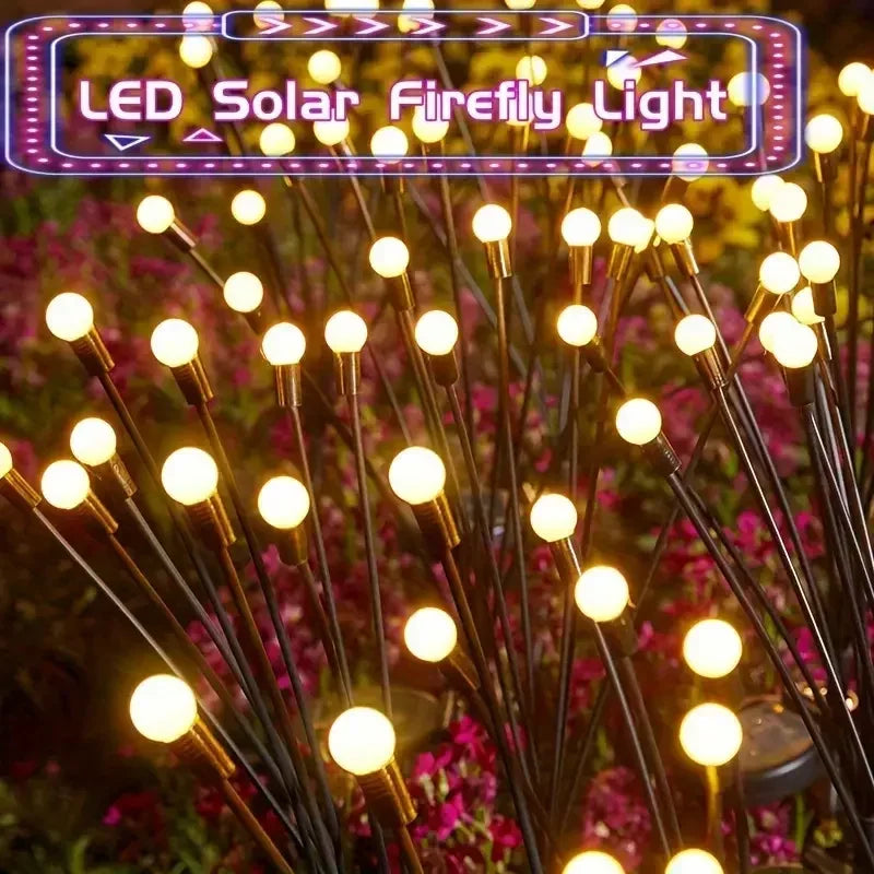 guirlande lumineuse solaire moderne multicolore sphériques clips extérieure jardin led blanc