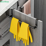 porte serviettes mural acier inoxydable blanc noir moderne clips serviettes suspendues rangement porte placard