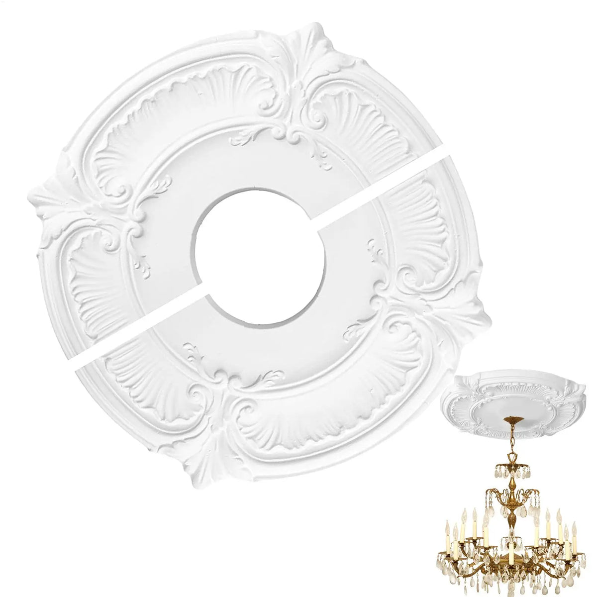 décoratif blanc ornements floraux complexe suspension boules classique vis fixations chambre restaurant