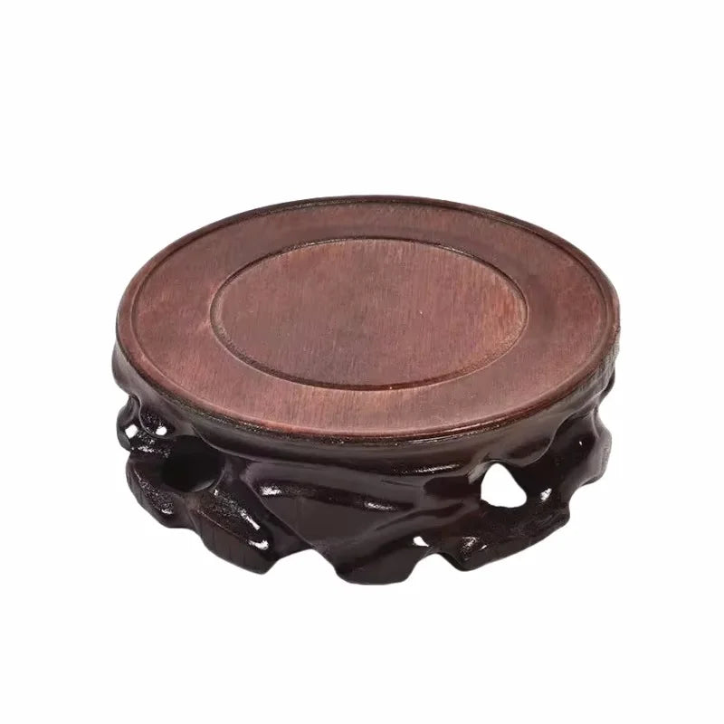 présentoir théière bois sculpté motifs végétaux service thé cérémonie gong fu decoration maison opacité