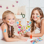 sticker autocollant animal cartoon multicolore occasion fête anniversaire noël enfants adolescents