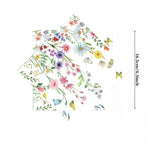 serviettes papier fées forêt enchantée anniversaire mariage baptême noël enfantin illustration fleurs coeurs