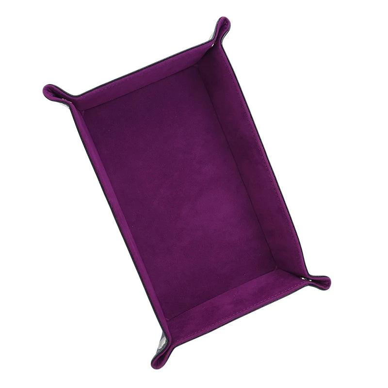 organiseur rangement moderne velours violet bleu vert rouge marron eyelets