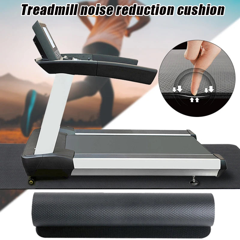 tapis yoga cardio exercices abdos jambes moderne antidérapant absorbant noir