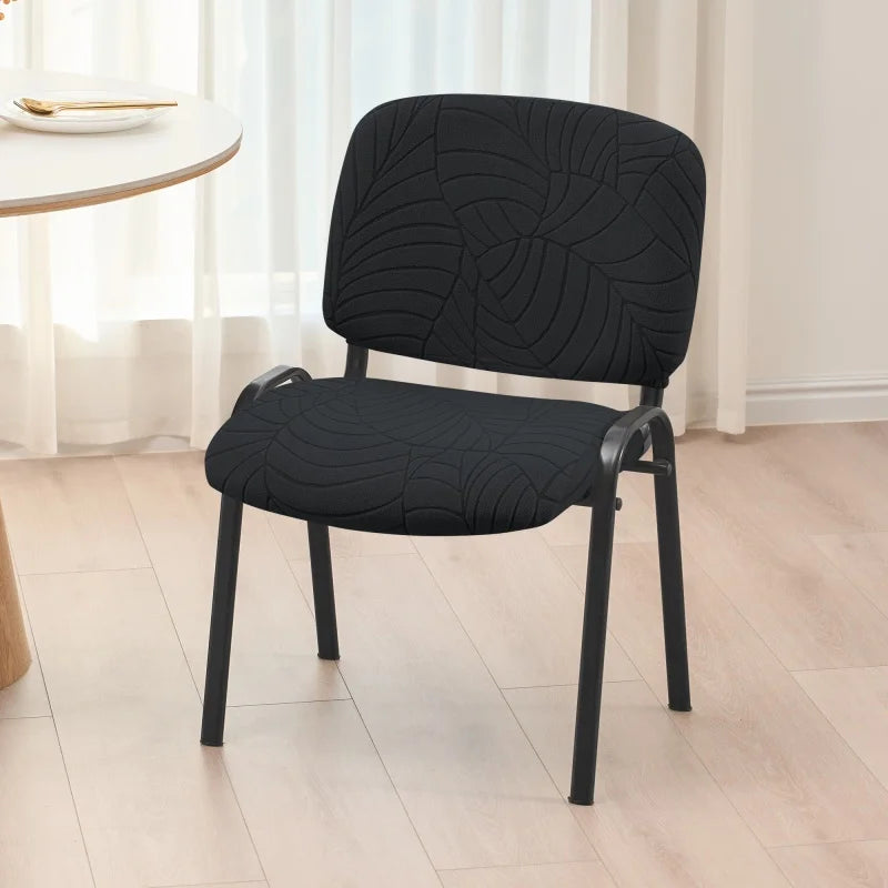housses chaise polyester jacquard rayures modernes couverture chaise banquet gris clair ajustable protégeant universel