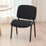 housses chaise polyester jacquard rayures modernes couverture chaise banquet gris clair ajustable protégeant universel