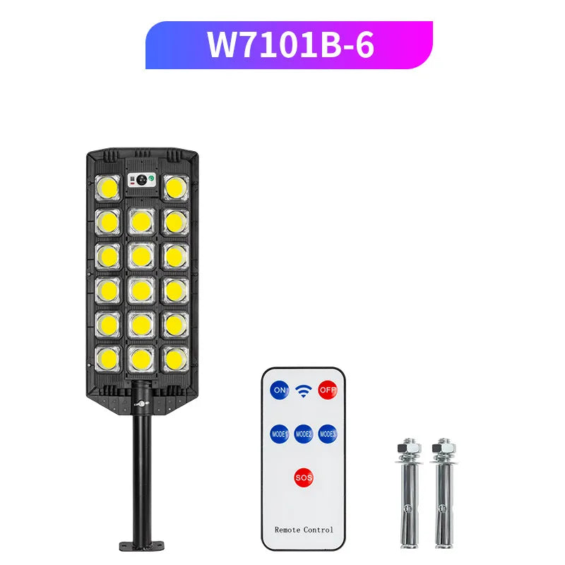 lampe solaire led noir jaune ip66 moderne panneau solaire télécommande rechargeableextérieur